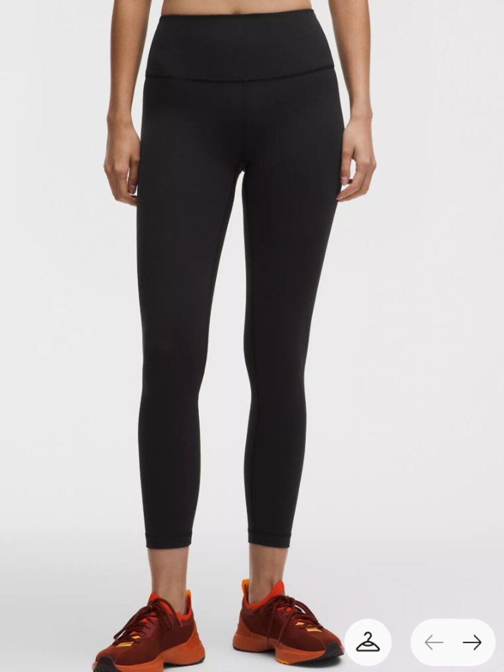 Wunder Train High-Rise Tight 25" in Black